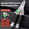 ProVolt Multi Function Electricians Needle Nose Pliers With Wire Stripper 0