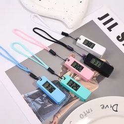 glowkey led digital keychain pocket watch