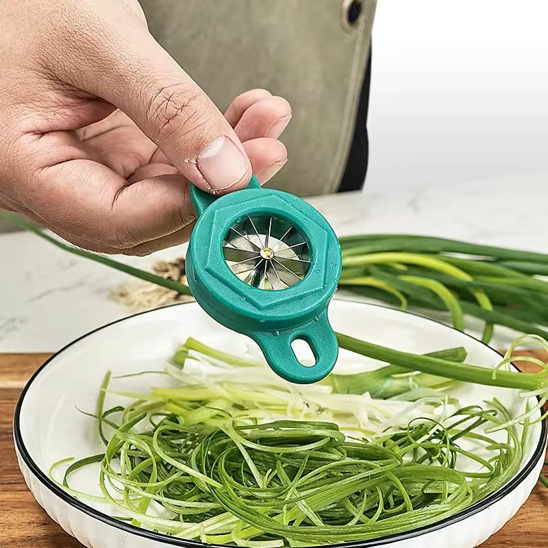 Green Onion WireDrawing Vegetable Shredder Kitchen Slicer Tool 3