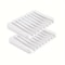 Silicone SelfDraining Soap Dish Holder For Shower Bathroom Kitchen 10