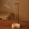 UpsideDown Wooden Incense Burner Tray Round Stick Holder For Home Yoga Meditation 3