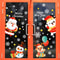 137 Pieces Snowflake Window Flower Electrostatic PVC Stickers Reusable Winter Decor Set 4