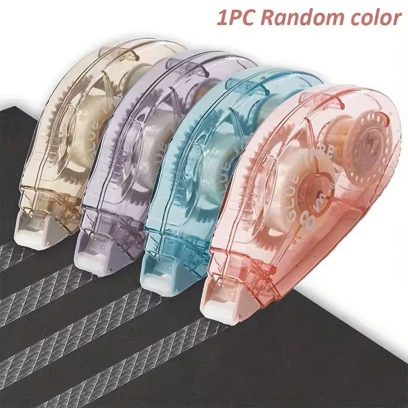 Precision DoubleSided Tape Roller Clean EasyApply Adhesive Runner For Crafts Scrapbooking 1