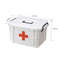 DoubleLayer First Aid Storage Box Portable Medicine Organizer For Home Emergency Use 3