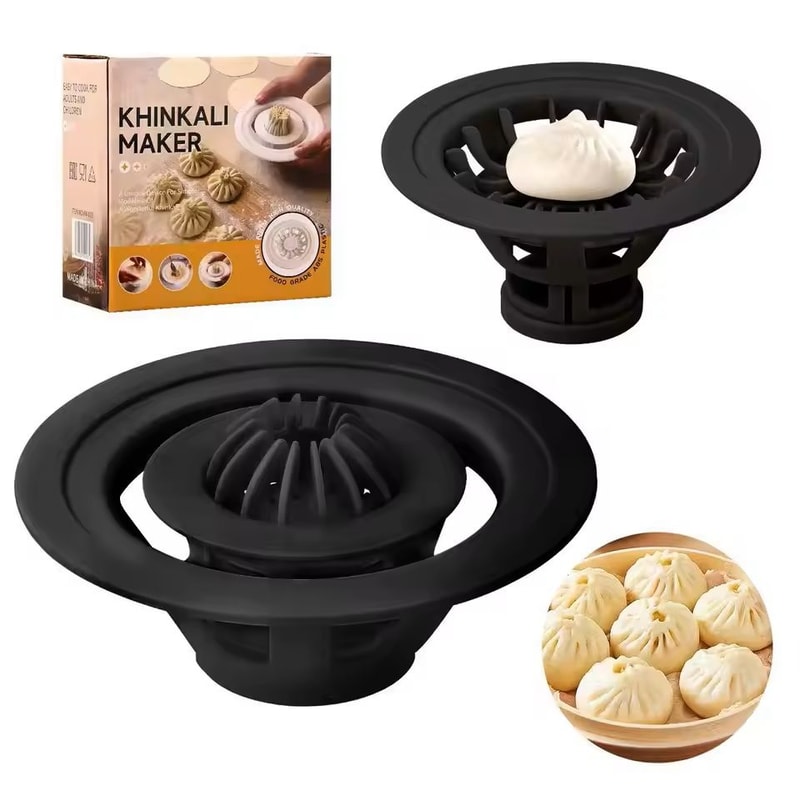 NonStick Dumpling Maker Press FoodGrade ABS Kitchen Gadget For Dumplings Baozi Potstickers 5