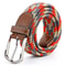 Mens Elastic Braided Stretch Belt Woven Comfortable Belt For Golf Casual Wear And Jeans 12