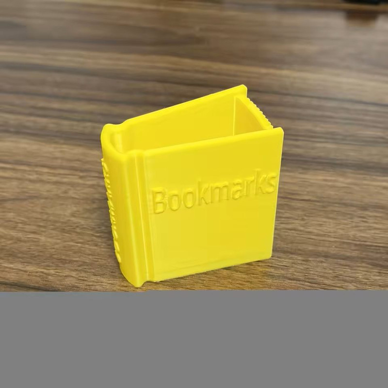 Book Shaped Bookmark Storage Box Multi Color Portable Organizer For Students And Office Desk 9