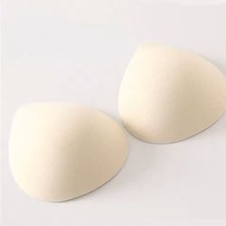 reusable push back bra pads 1 pair soft comfortable breast inserts for womens underwear & lingerie