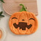 Halloween Pumpkin Coral Velvet Hanging Hand Towel Cute Holiday Wipe For Kitchen Bathroom 1