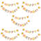 Birthday Flag Party Banner Flower Garland Kids Room Birthday Decoration 4