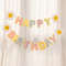 Birthday Flag Party Banner Flower Garland Kids Room Birthday Decoration 5