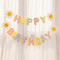Birthday Flag Party Banner Flower Garland Kids Room Birthday Decoration 5