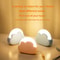 USB Wireless Night Light Mini Adorable CloudShape LED Night Lamp For Bedroom Baby Childrens Room D 2
