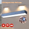 LED Solar Magnetic Wall Light Waterproof Outdoor Night Lamp Dimmable Brightness For Garden Patio Ya 4