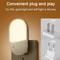 2PCS LED Mini Night Light PlugIn EyeProtection Bedside Lamp For Baby Feeding Bedroom Desktop Deco 2