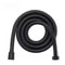 Flexible Stainless Steel Shower Hose 15 M 2 M Black Silver Bathroom Extension Pipe 0