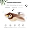 Interactive Plush Cat Toy Rechargeable Chirping Bird With Catnip For Indoor Play 2