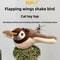 Interactive Plush Cat Toy Rechargeable Chirping Bird With Catnip For Indoor Play 5