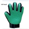 Pet Grooming Gloves Hair Removal Bathing Massage Gloves For Dogs And Cats 5