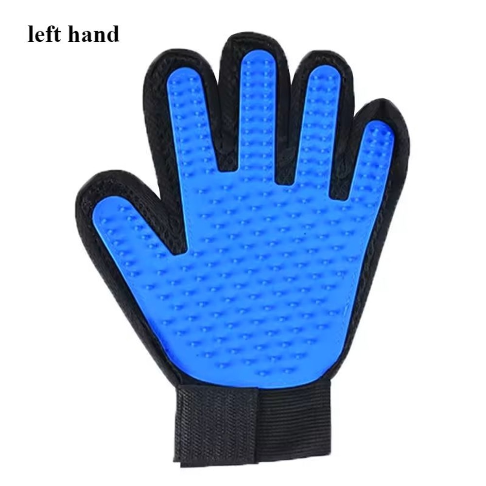 Pet Grooming Gloves Hair Removal Bathing Massage Gloves For Dogs And Cats 10