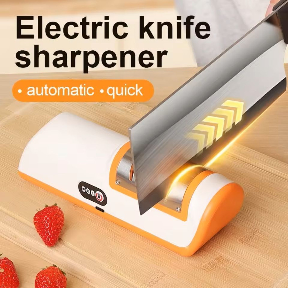 Electric Knife Sharpener Machine Professional DiamondWheel Sharpening System For Kitchen Outdoor K 1