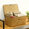 HandWoven Rattan Storage Box Set 3 Pcs Rectangular Wicker Baskets For Home Organization Clothes S 0