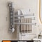Suction Cup Rotating MultiBar Towel Rack NoDrill Folding Bathroom Kitchen Organizer 8