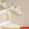 Wooden WallMounted Bathroom Living Room Shelf SpaceSaving Wall Storage Rack 3