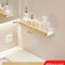 Wooden WallMounted Bathroom Living Room Shelf SpaceSaving Wall Storage Rack 4