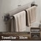 NoDrill SelfAdhesive Wall Towel Bar Hook Rack Easy Mount Bathroom Kitchen Organizer 7