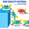 DoubleLoop Running Crab Octopus Toy Inertia PullAlong Kids PushAndGo Walker For Toddlers 1