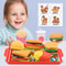 9Piece Kids Pretend Play Food Toy Set Hamburger Fries Hot Dog Play Kitchen Toy For Toddlers 2