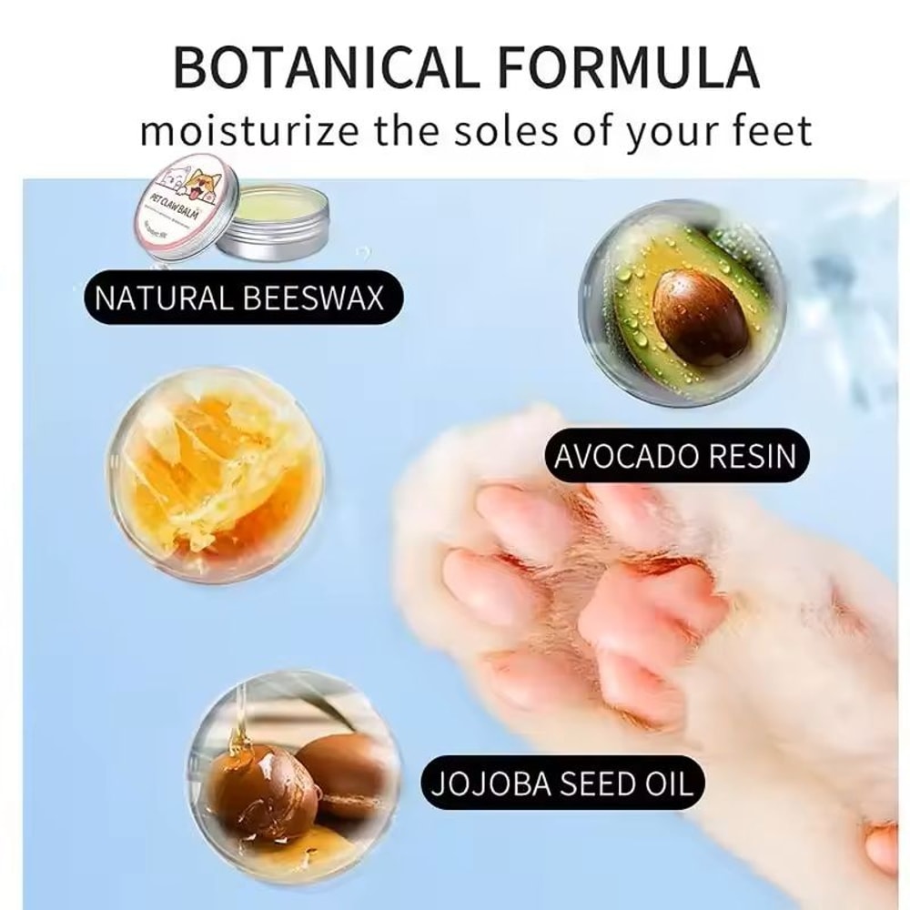 Paw Nose Protective Balm For Cats Dogs 50g Moisturizer For Cracked Paws Dry Skin Pet Foot Care 1