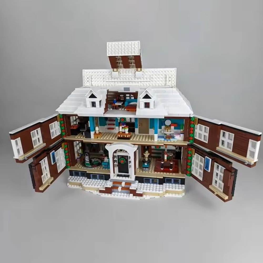 Home Alone House Building Blocks 3955 PCS 2025 Educational Construction Toy For Kids Boys Christm 1