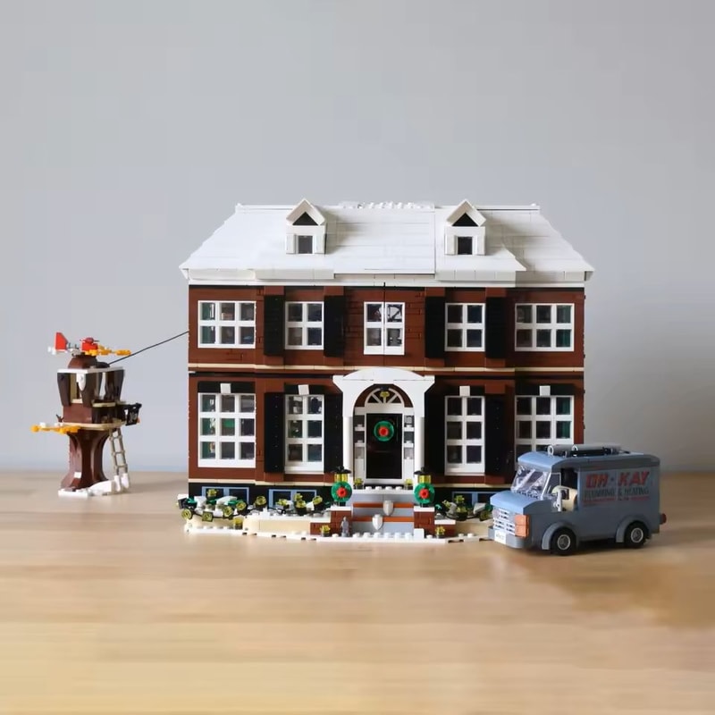Home Alone House Building Blocks 3955 PCS 2025 Educational Construction Toy For Kids Boys Christm 2