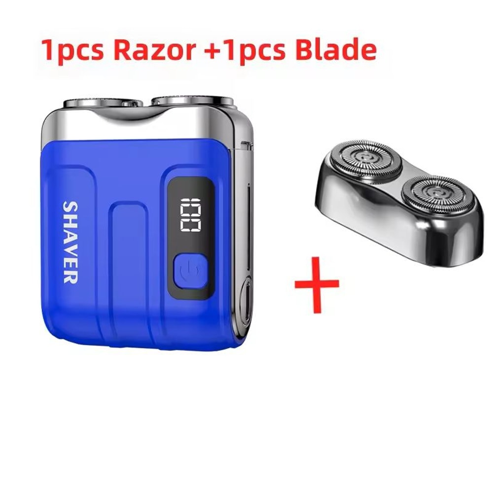 MiniSmart Rechargeable DualBlade Portable Shaver 12