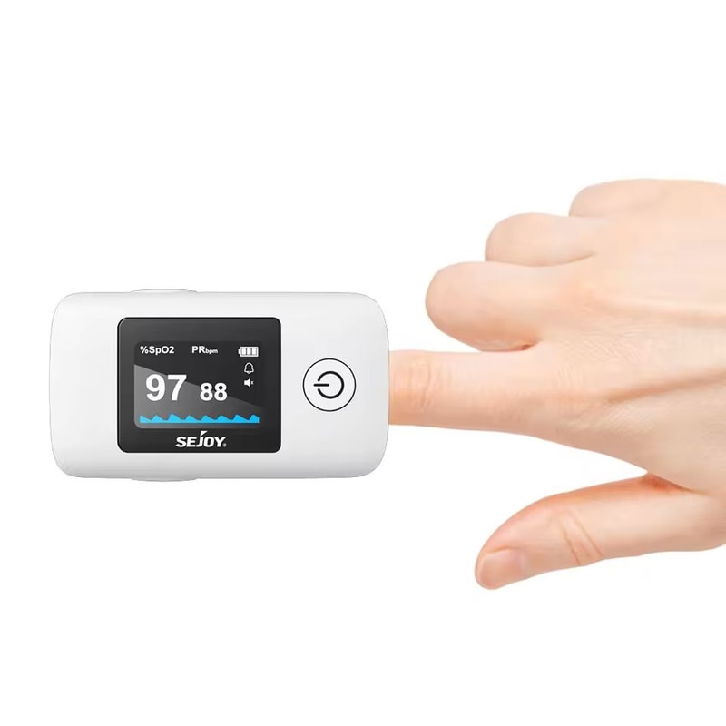 Smart Health Dual Monitor Wrist Blood Pressure Finger Pulse Oximeter 2