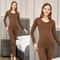 Womens Thermal Shaping Underwear Set Long Johns Base Layer For Winter Warmth 1