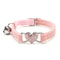 Heart Charm Bell Cat Collar Adjustable Soft Velvet Safety Collar For Small Cats Small Dogs 8 Colo 2