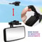WideAngle 360 Rotatable Baby Rearview Mirror For Cars Safety Visibility Mirror For Parents And Dri 0