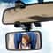 WideAngle 360 Rotatable Baby Rearview Mirror For Cars Safety Visibility Mirror For Parents And Dri 2