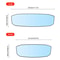 WideAngle Rearview Mirror 30 Cm Times 9 Cm Large Vision HD Glass Universal Auto Replacement Mirror 4