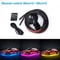 RGB Car Underglow Neon Light Kit 4Piece SoundActive Colored Accent Strip Ambient Lighting APP Contr 6