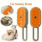 Pet Spray Massage Brush Folding Rotatable HairBath Brush For Cats Dogs SteamSpray Hair Removal B 5