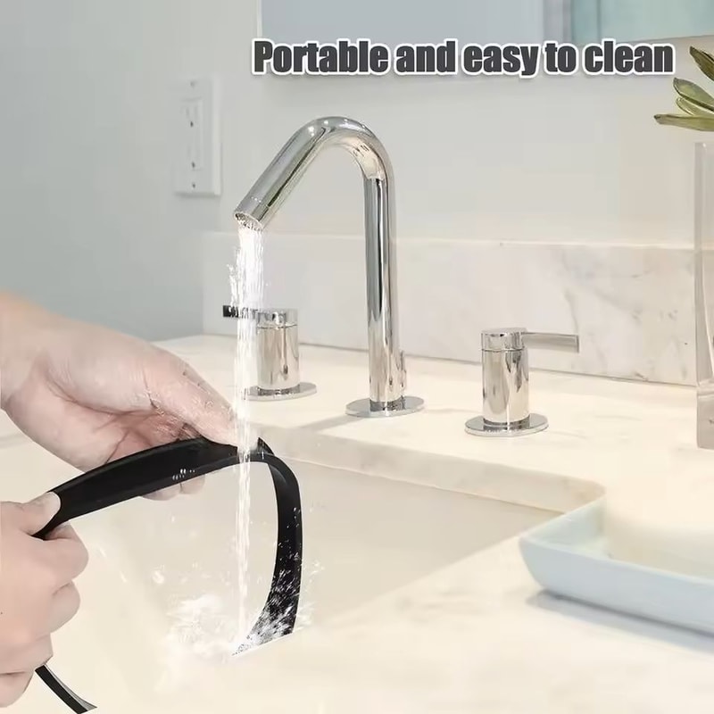 Adjustable Silicone Haircut Neckline Guide Headband Hair Trimming Template For Home Haircuts Clea 1