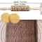 Christmas Embossed Wooden Rolling Pin 3D Engraved Holiday Cookie Baking Roller 5