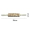 Christmas Embossed Wooden Rolling Pin 3D Engraved Holiday Cookie Baking Roller 29