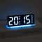 Portable Digital LED Alarm Clock With Date Display Dual Alarms Night Light 18