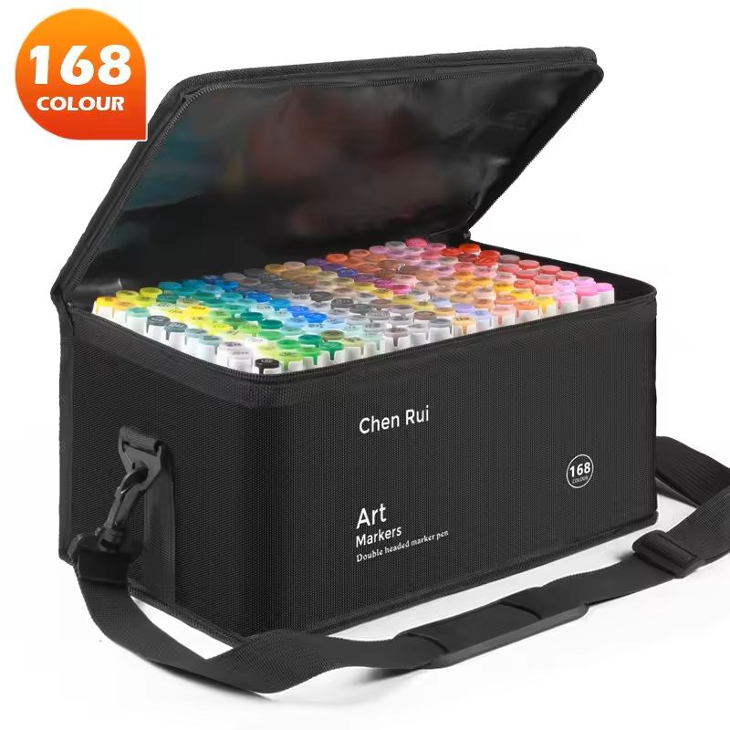 Professional Dual Tip Alcohol Art Marker Set For Drawing Coloring 5