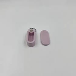 mini waterproof pocket pill box keychain compact edc medicine & emergency capsule holder